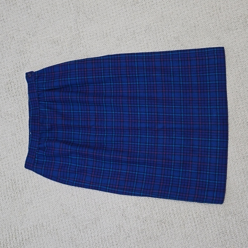 Pendleton Plaid Skirt